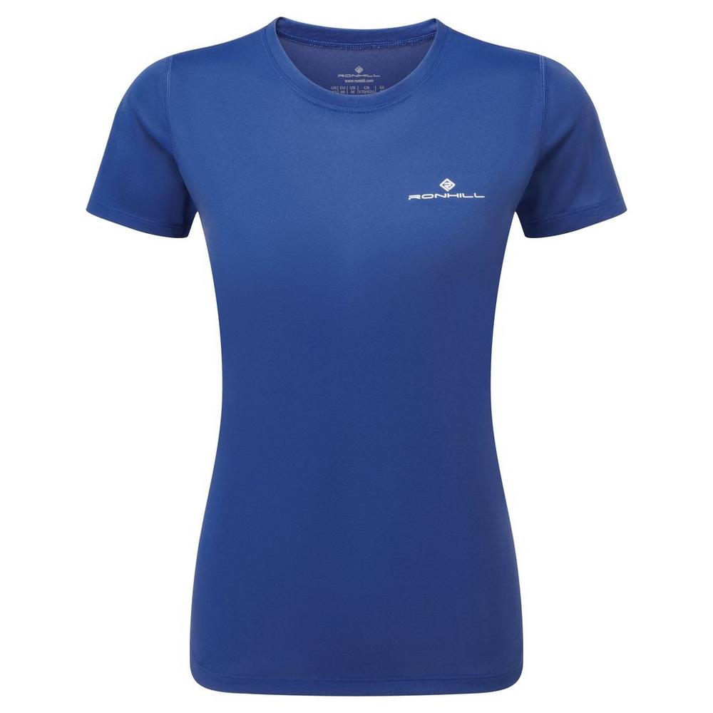 Ronhill Women's Core Short-Sleeve T-Shirt - Blue