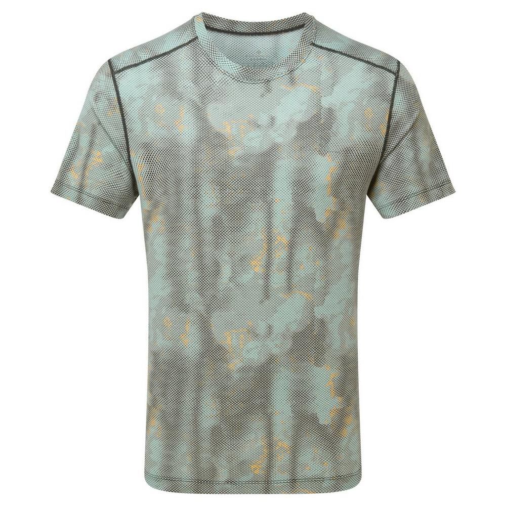 Ronhill Men's Tech Golden Hour T-Shirt - Green