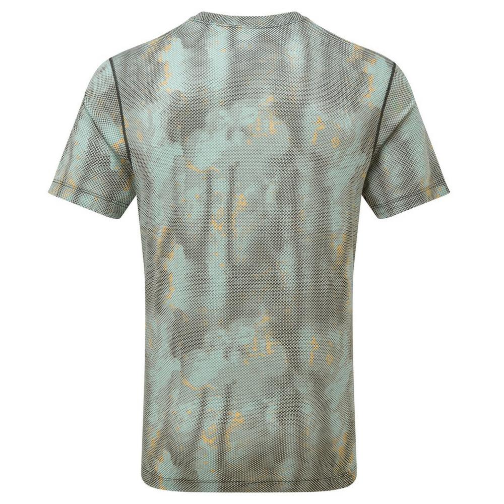 Ronhill Men's Tech Golden Hour T-Shirt - Green