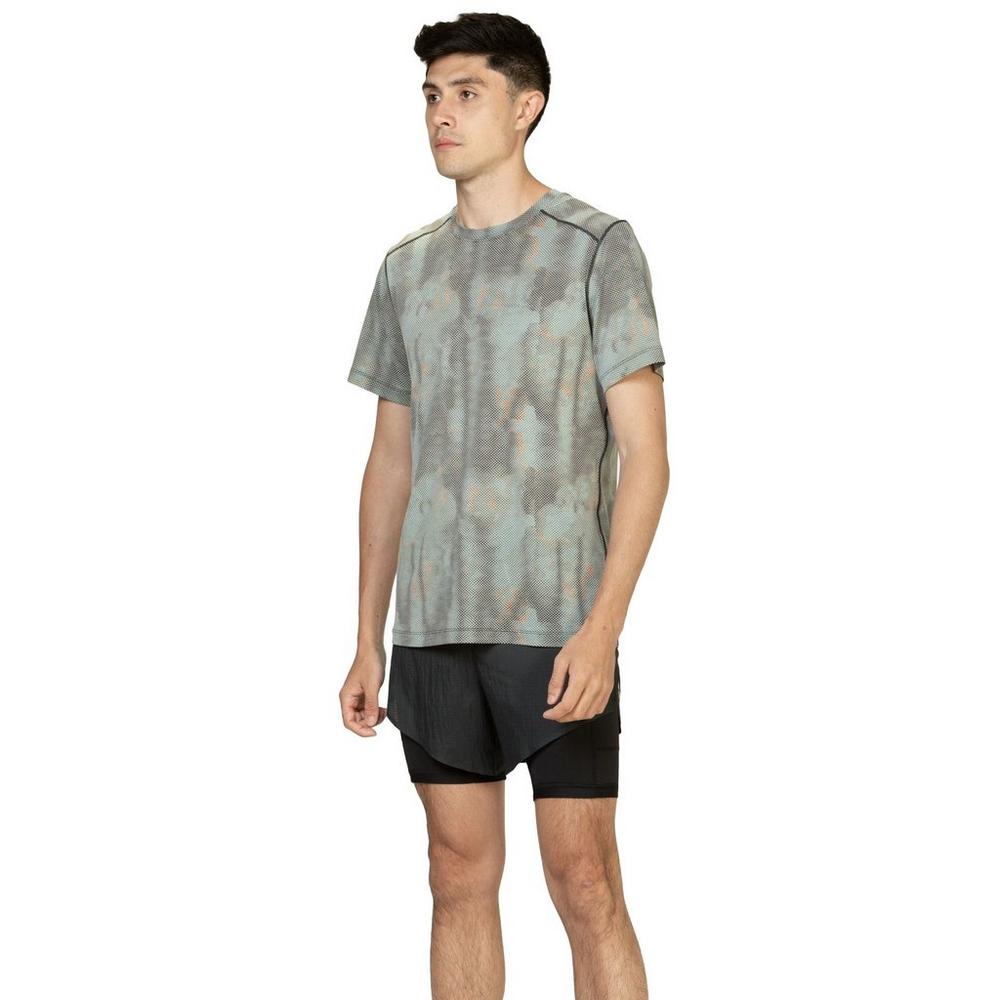 Ronhill Men's Tech Golden Hour T-Shirt - Green