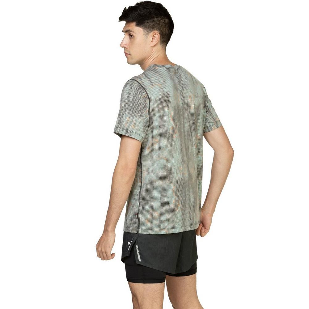 Ronhill Men's Tech Golden Hour T-Shirt - Green