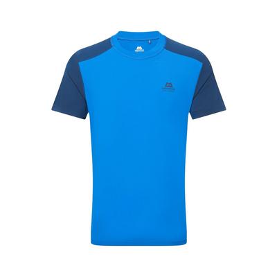 Mountain Equipment Men's Headpoint Block T-Shirt - Blue