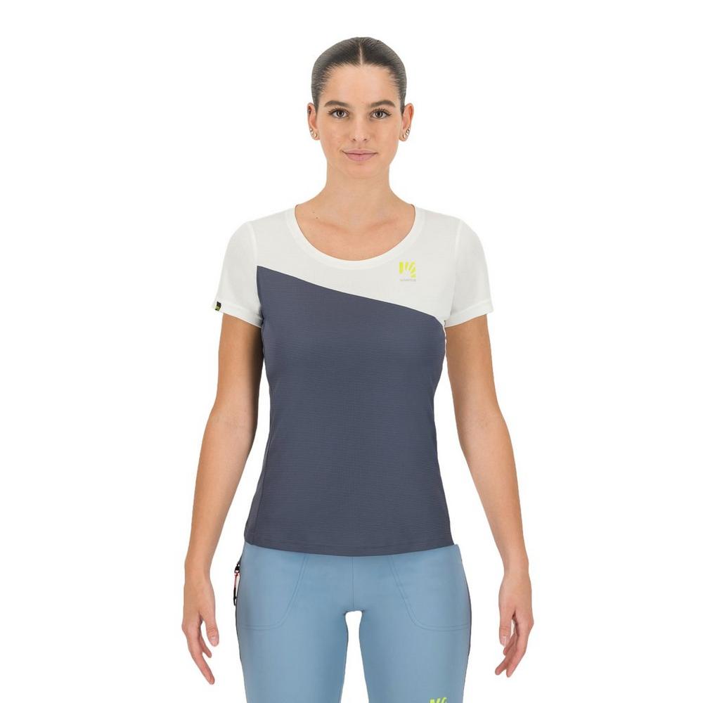 Karpos Women's Averau Jersey Short-Sleeve T-Shirt - Blue