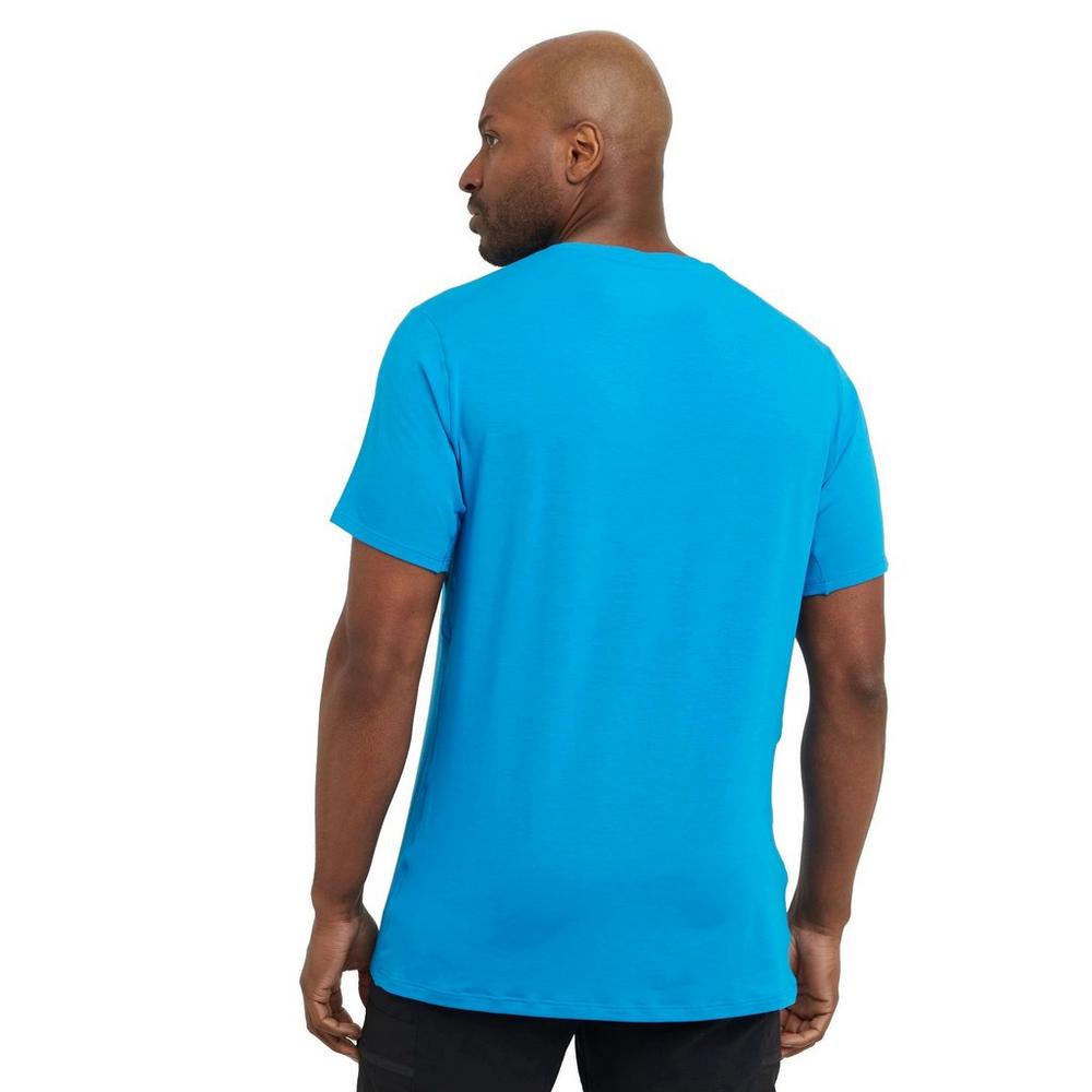 Berghaus Men's Delta Short-Sleeve T-Shirt - Blue