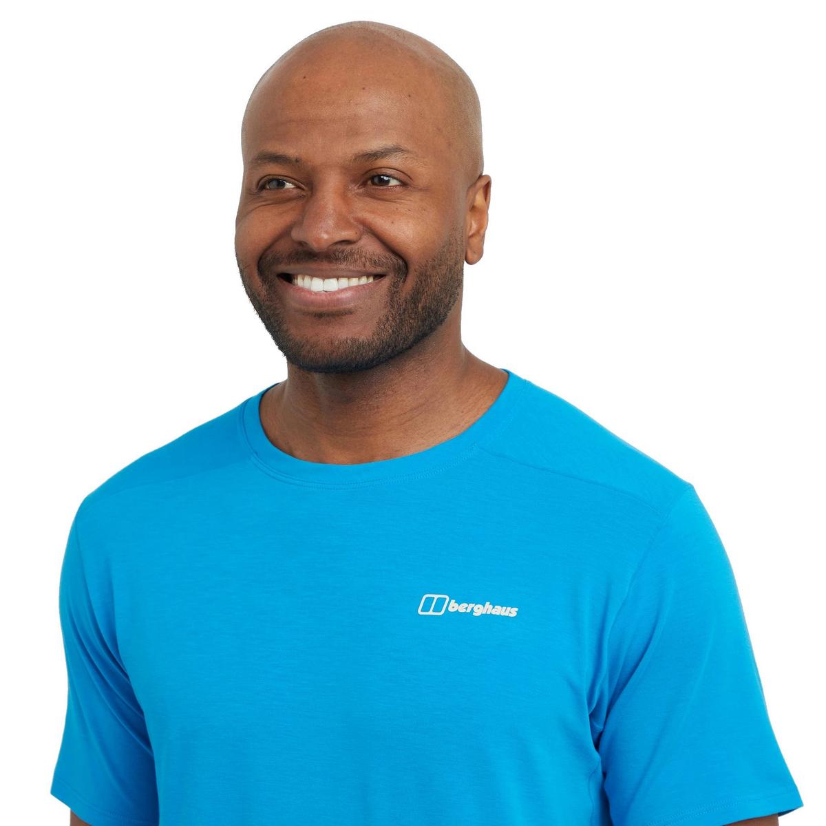 Berghaus Men's Delta Short-Sleeve T-Shirt - Blue