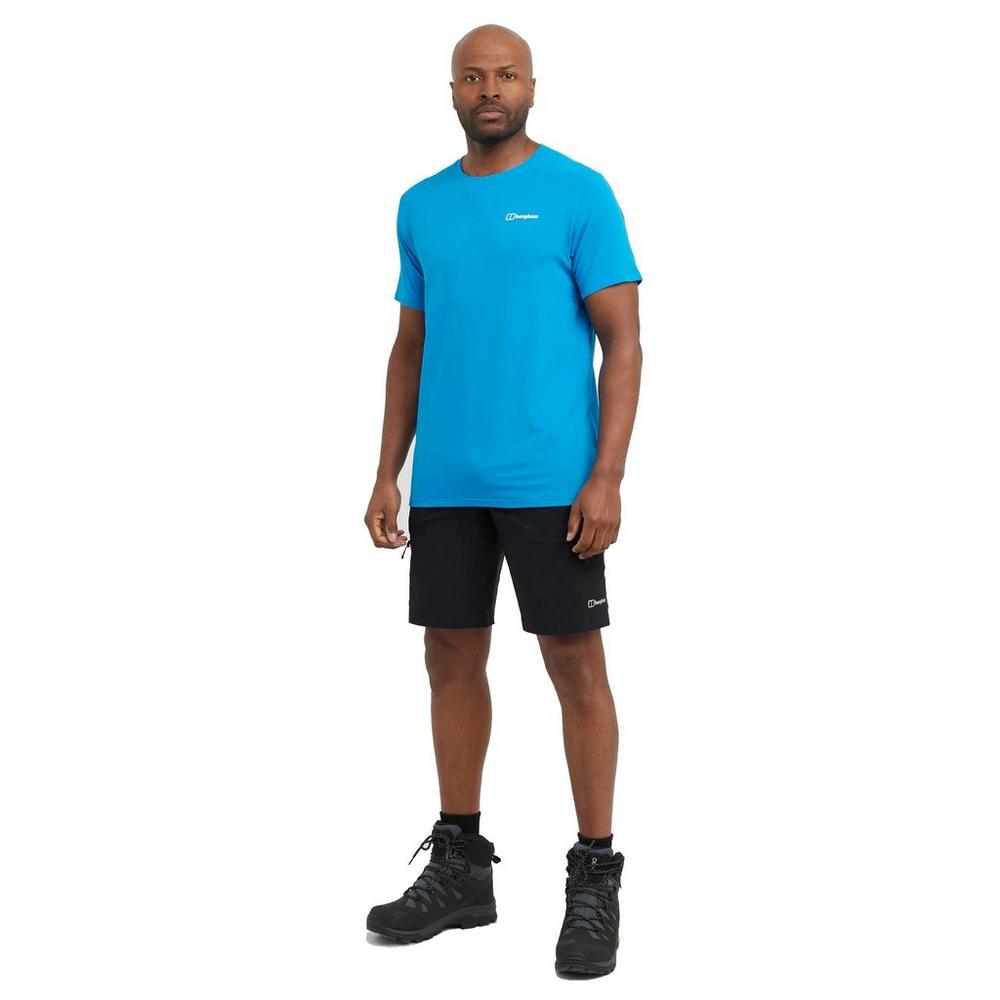 Berghaus Men's Delta Short-Sleeve T-Shirt - Blue