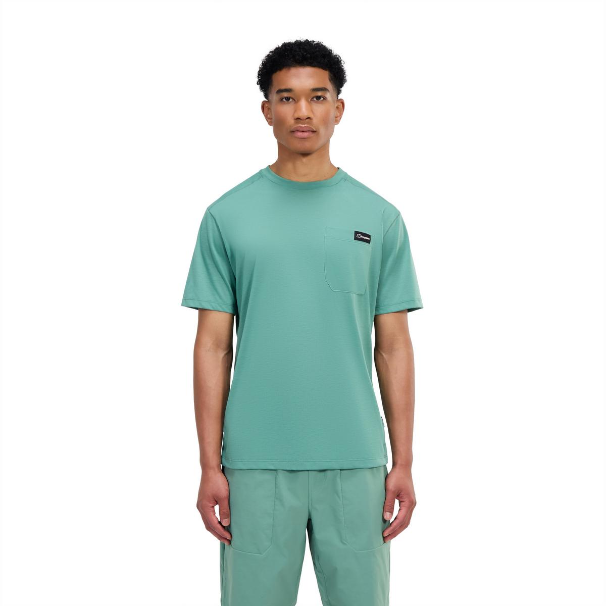 Berghaus Men's Relaxed Short-Sleeve Tech T-Shirt - Green