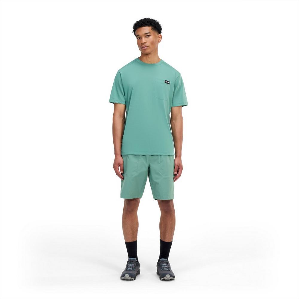 Berghaus Men's Relaxed Short-Sleeve Tech T-Shirt - Green