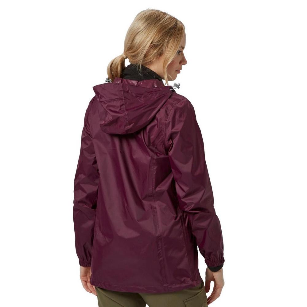 Peter Storm Women's Packable Hooded Waterproof Jacket - Purple