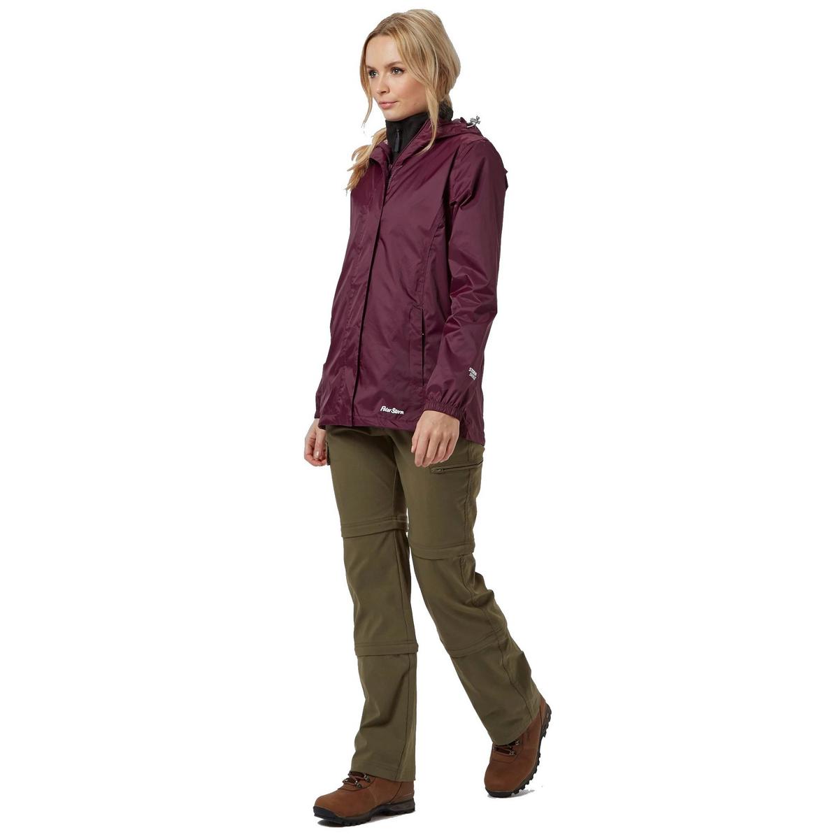 Peter Storm Women's Packable Hooded Waterproof Jacket - Purple