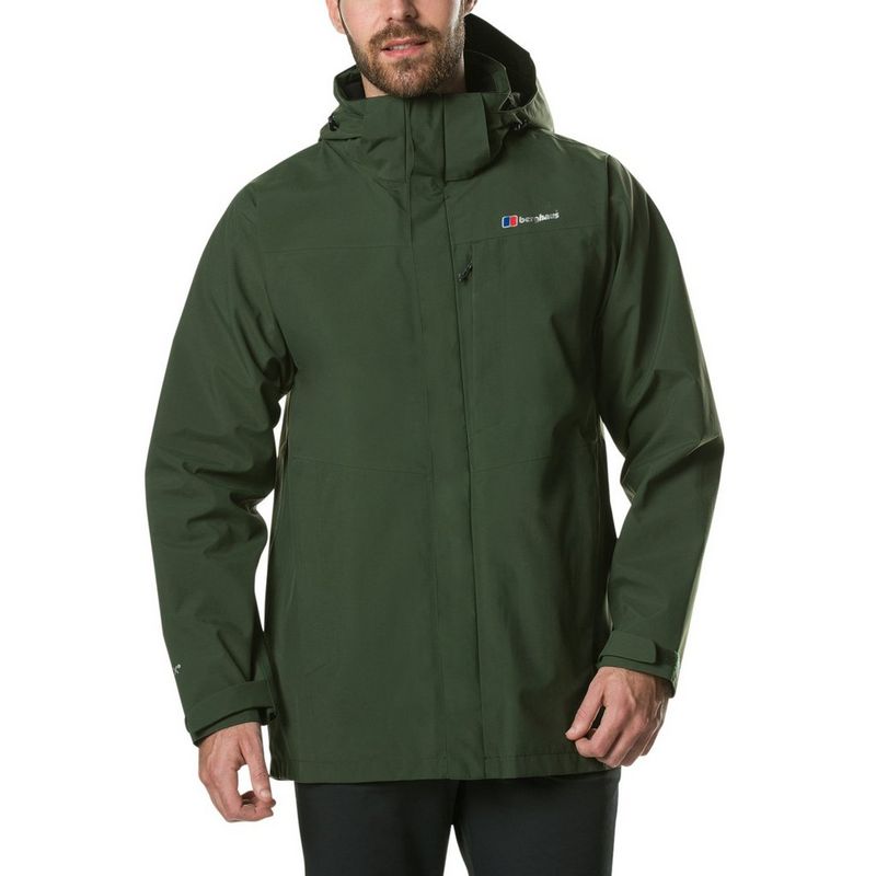 Men s Berghaus Hillwalker Long Interactive Waterproof Jacket Tiso