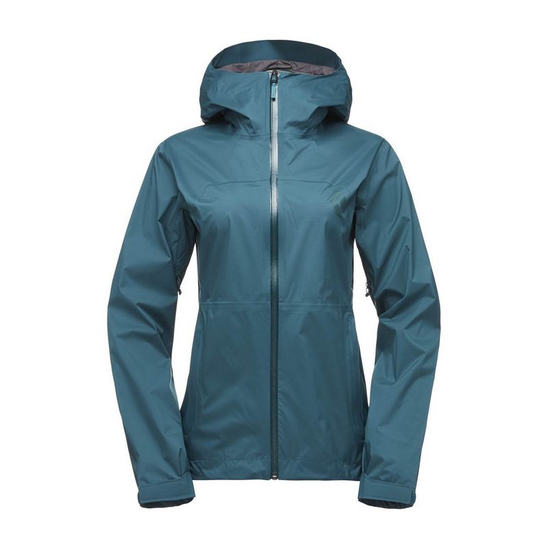 Black diamond women's stormline stretch rain shell best sale