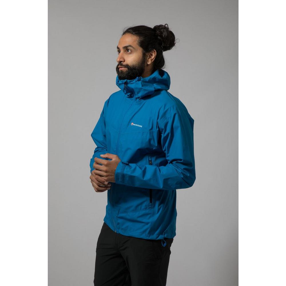 Men s Montane Pac Plus Waterproof Jacket Blue