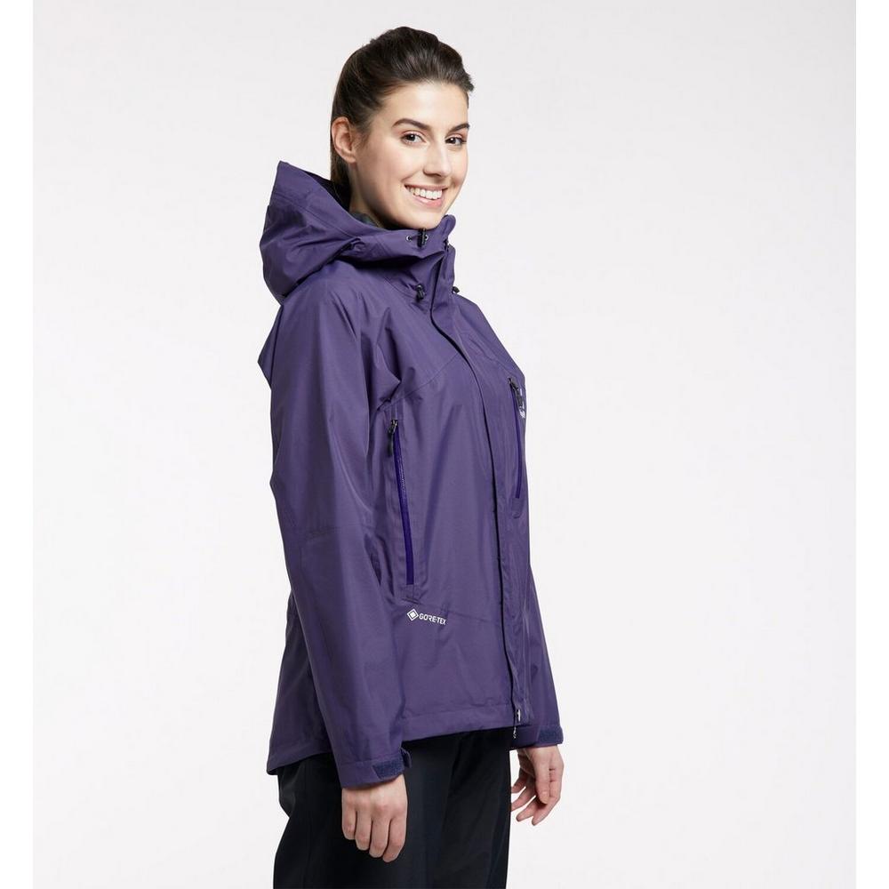 Haglofs Women's Haglofs Astral GTX Waterproof Jacket - Purple