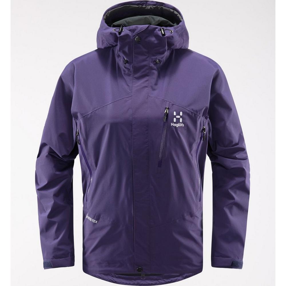 Haglofs Women's Haglofs Astral GTX Waterproof Jacket - Purple