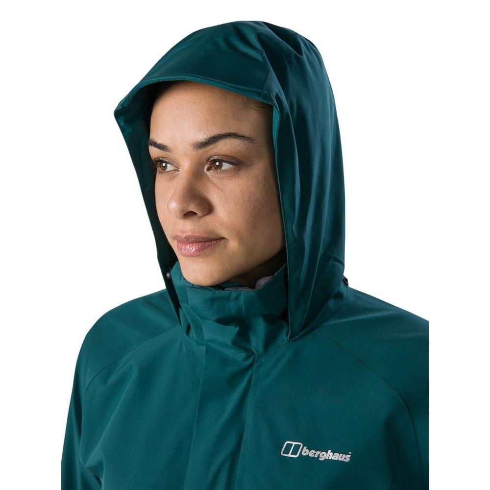 Berghaus Women's Highland Ridge InterActive Waterproof Jacket - Green