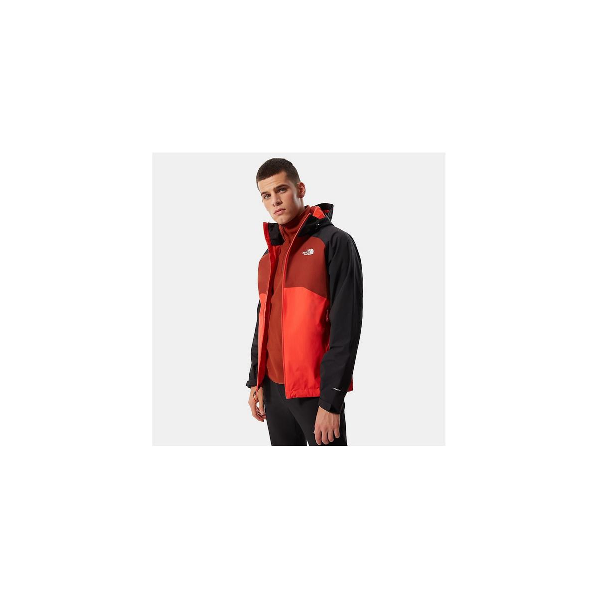 The North Face Men's Stratos Jacket - Black/Red