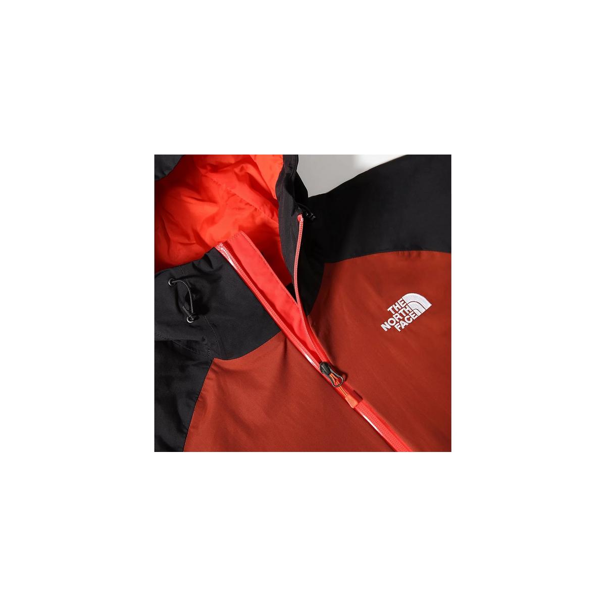 North face stratos jacket hot sale orange