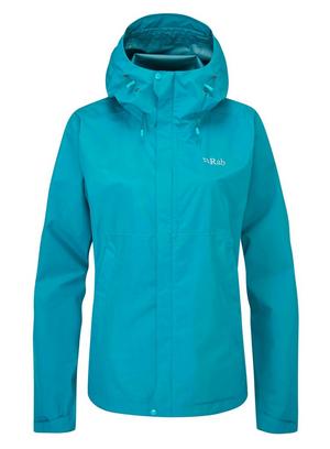  Woman's Downpour Eco Jacket - Blue