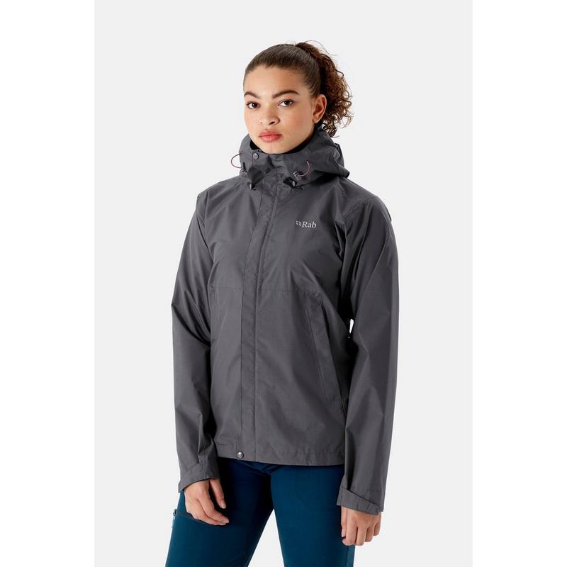 Women's Downpour Eco Jacket - Graphene