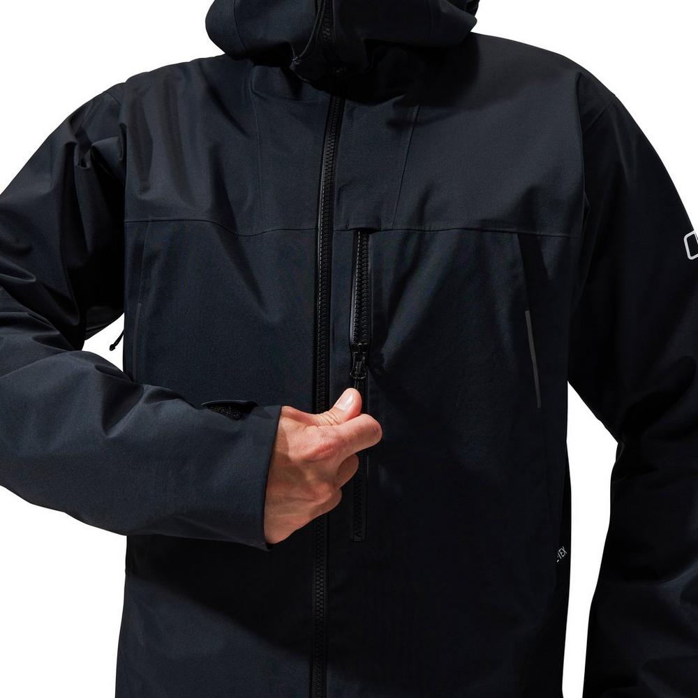 Mens black shop gore tex jacket