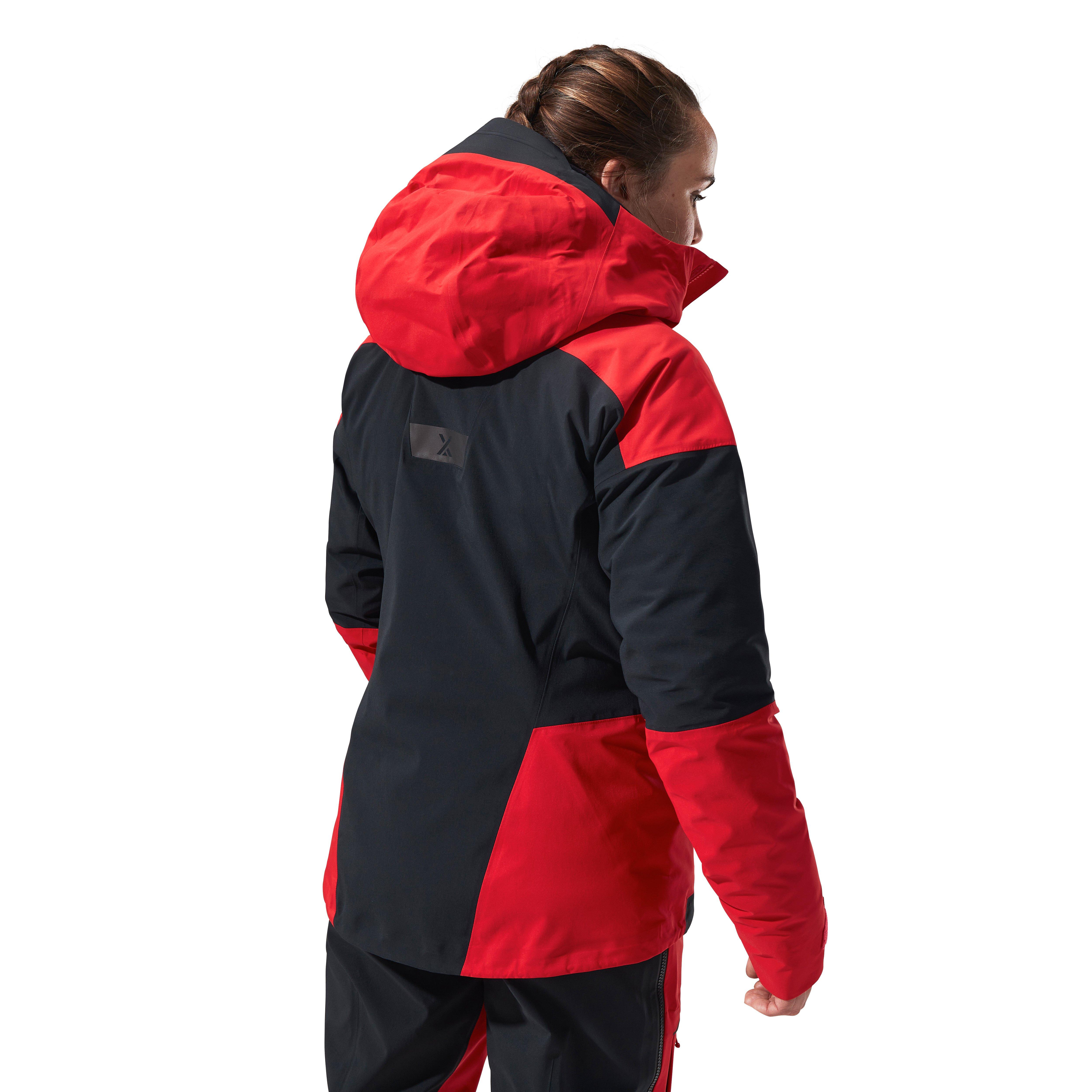 Women's MTN Guide GTX Pro Jacket - Red/Black