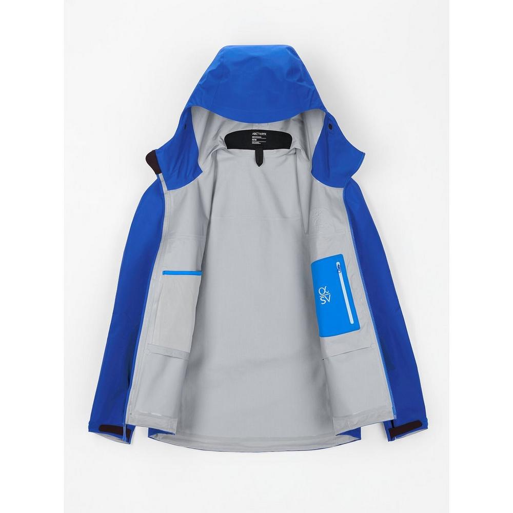 Arc'teryx Alpha SV Jacket Vitality/Blue メンズ - FW22 - JP