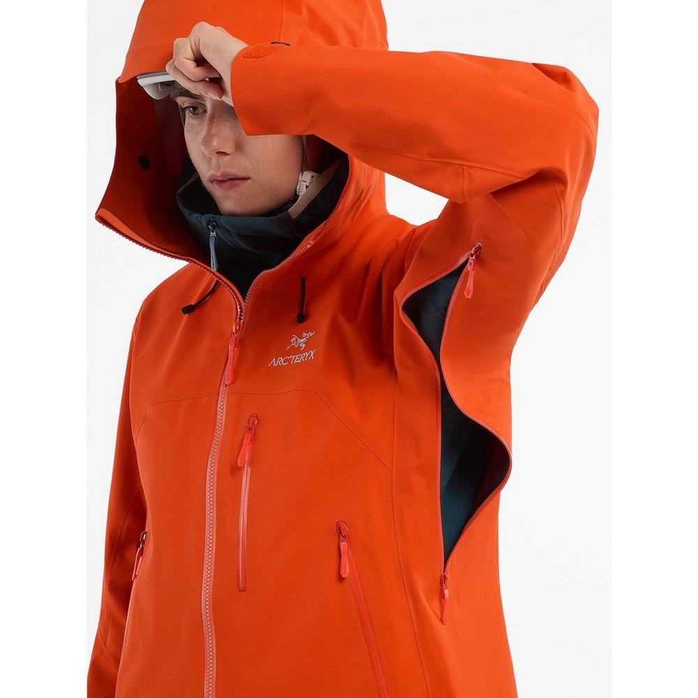 Arcteryx jacket orange best sale