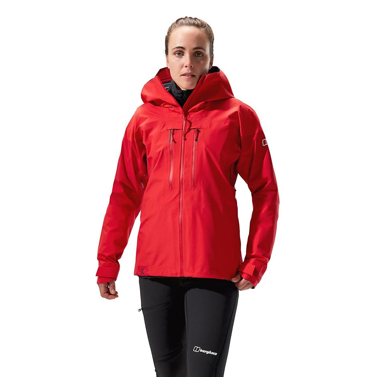 Berghaus Women s MTN Guide Alpine Pro Jacket Red Tiso