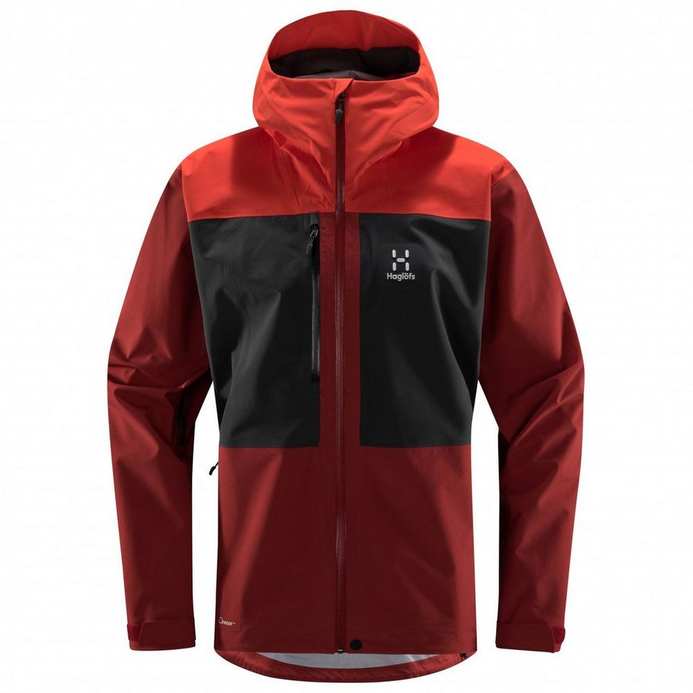 Haglofs Men's Front Proof Jacket Waterproof Jacket George
