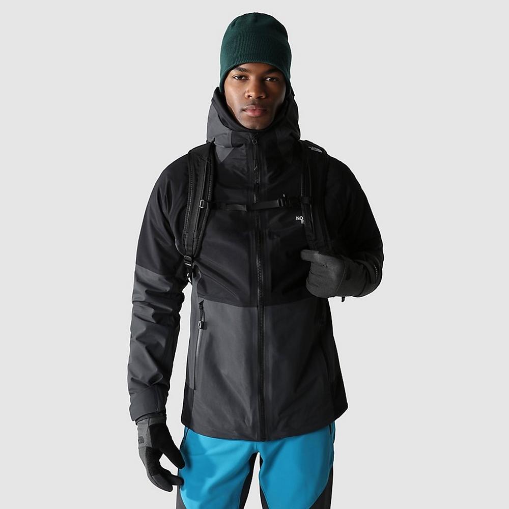 The North Face Men's Jazzi Futurelight Jacket - Asphalt Grey/Black