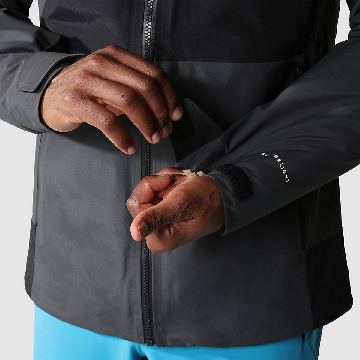 The North Face Men's Jazzi Futurelight Jacket - Asphalt Grey/Black
