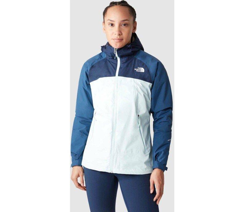 North face stratos jacket women's grey sale