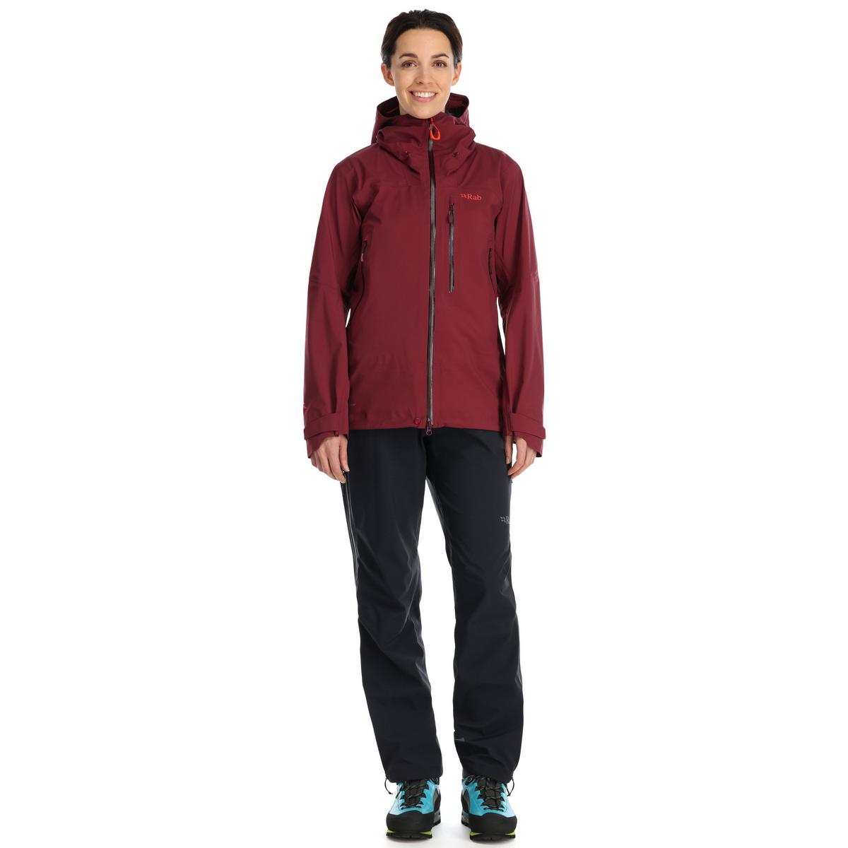 Rab Women's Firewall Jacket - Burgundy