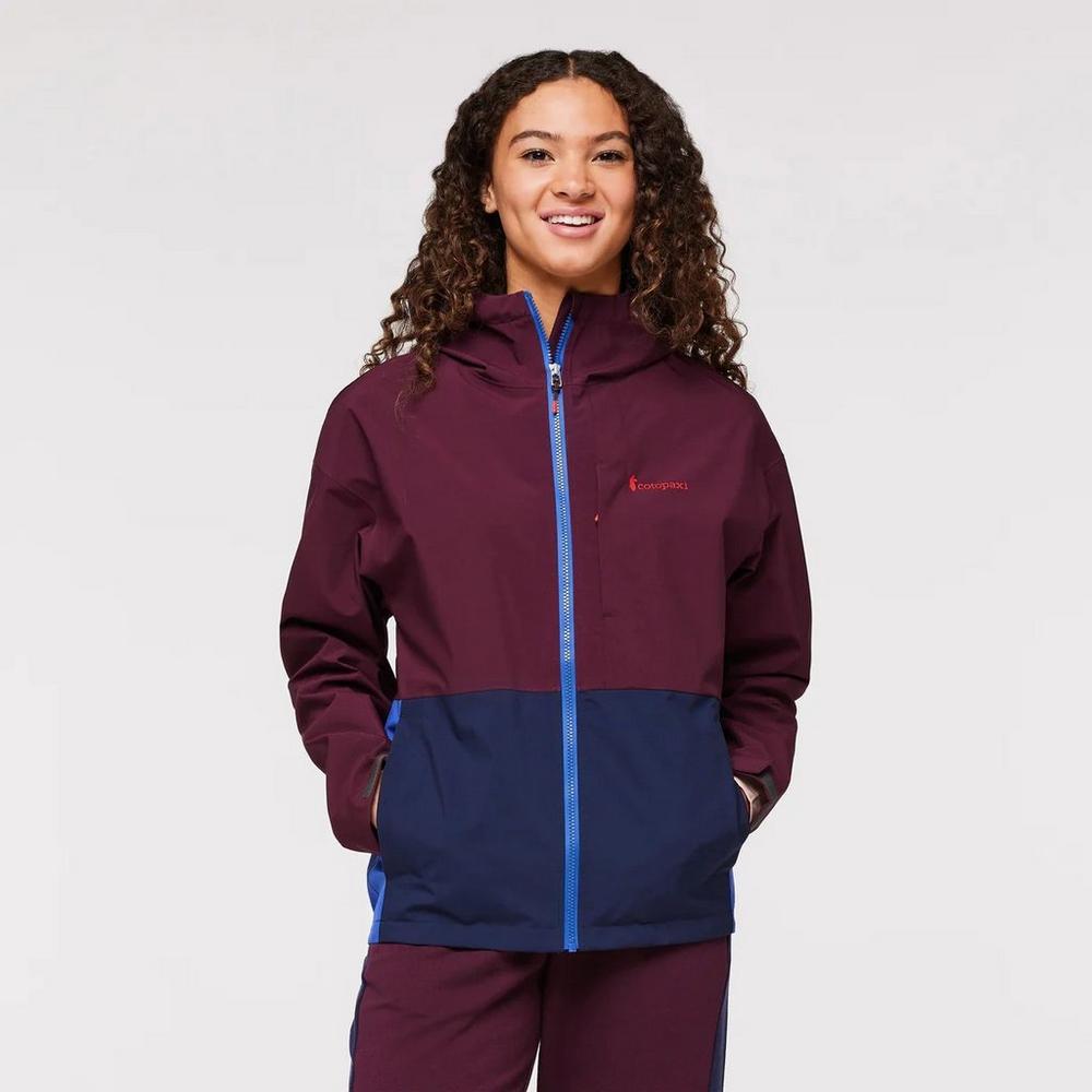 Columbia Women's Purple Full-Zip Soft-Shell Fleece-Lined Jacket - Size  Medium M