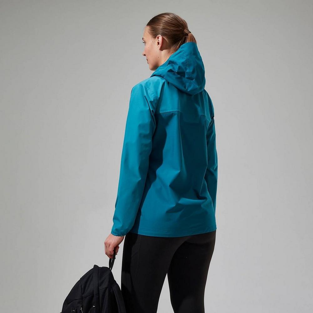 Berghaus Women's Deluge Pro 3.0 Jacket - Turquoise