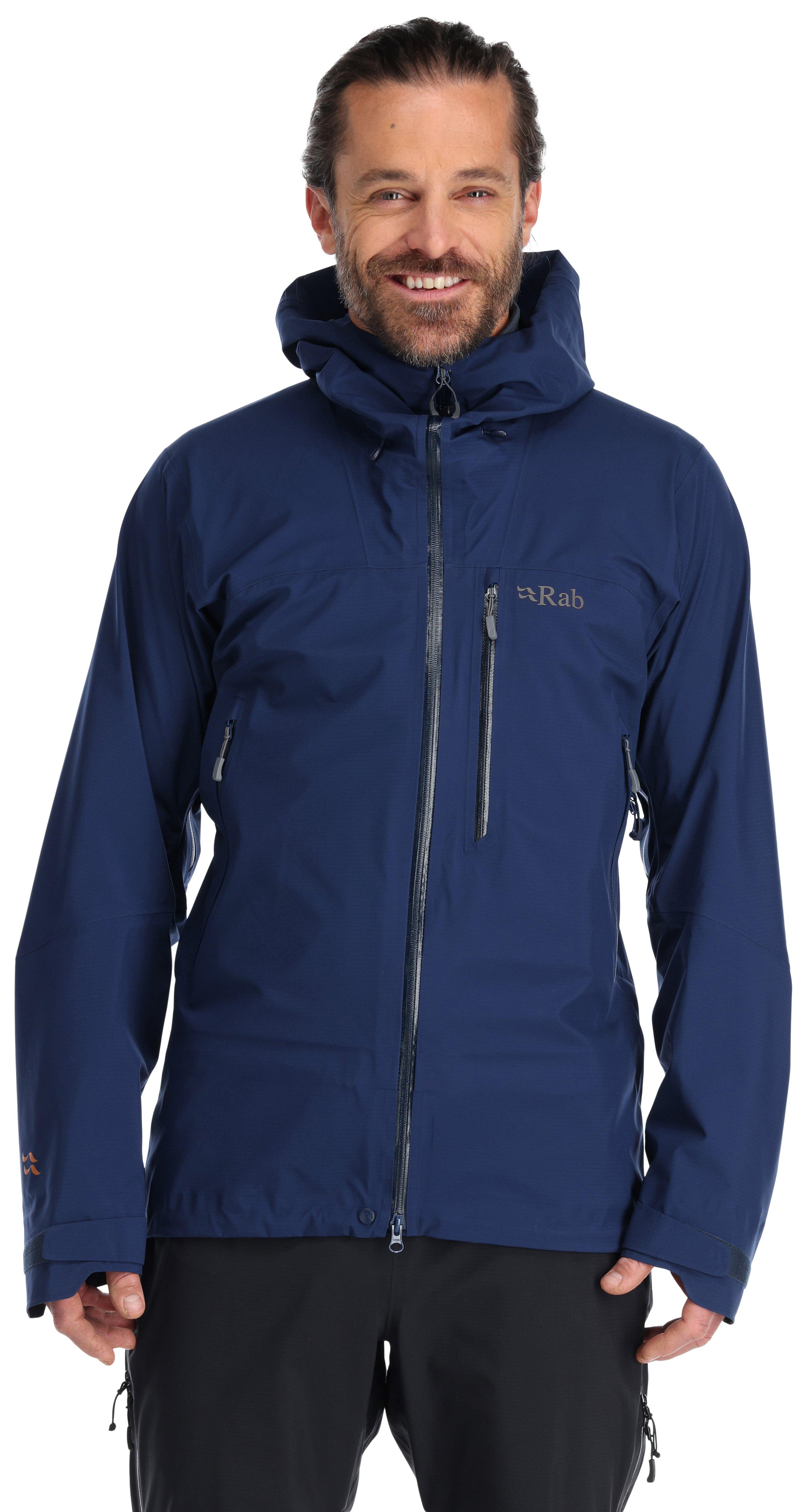 Rab Men's Firewall Waterproof Jacket - Navy | Tiso