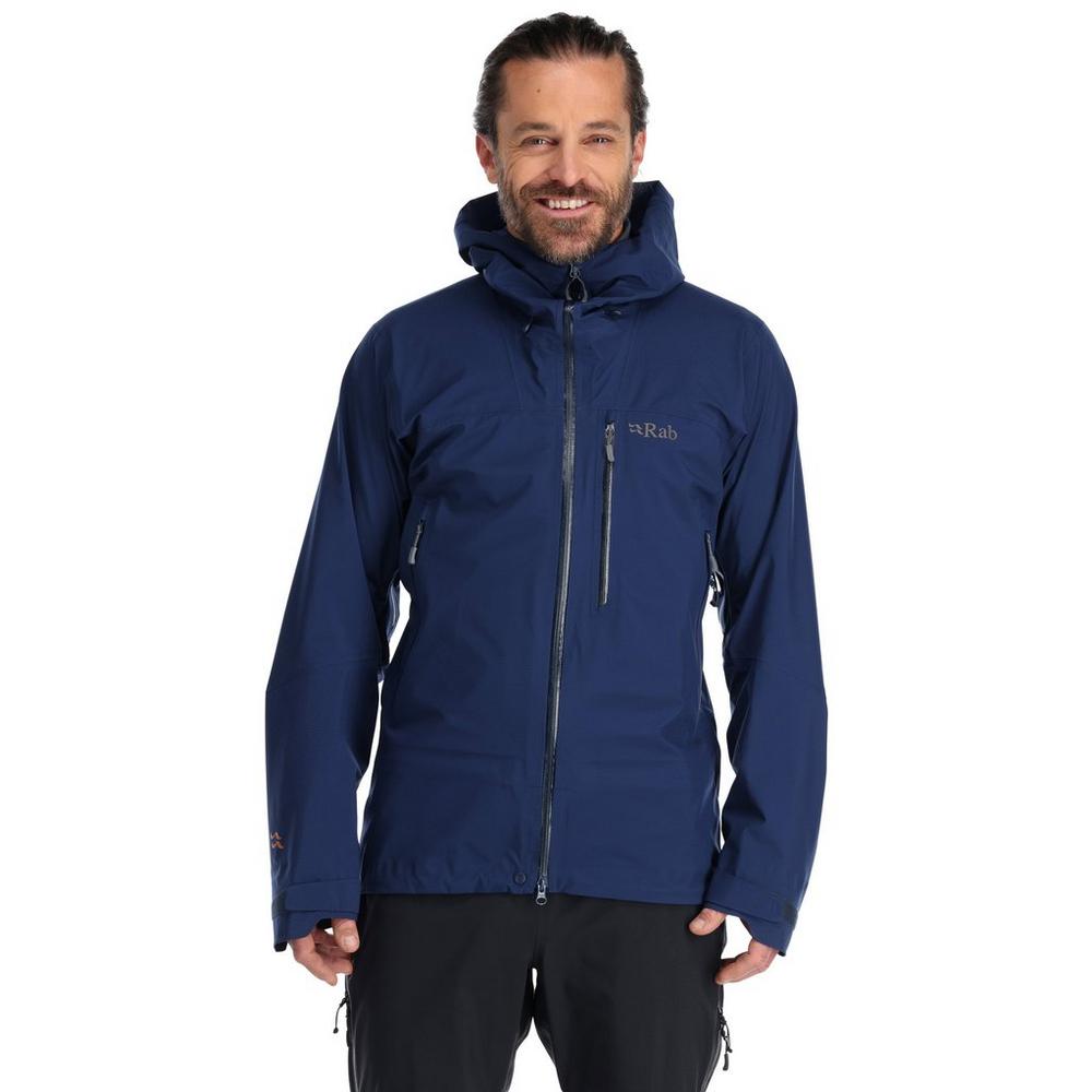 Rab Men's Firewall Waterproof Jacket - Navy