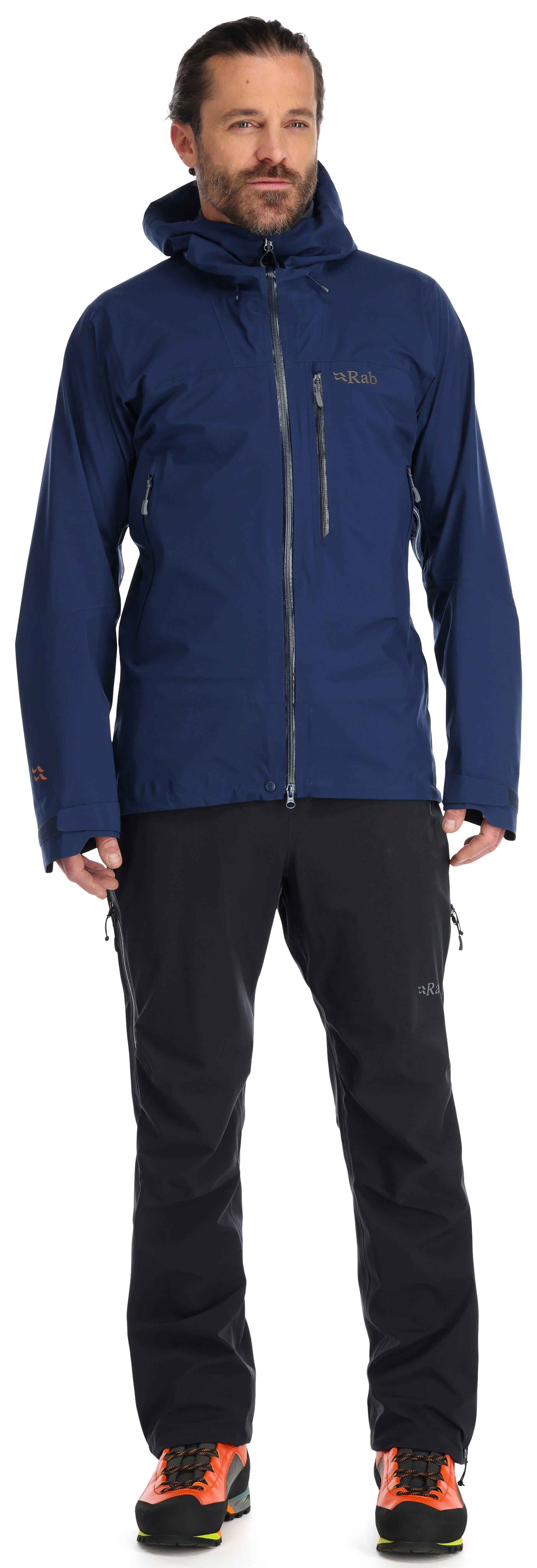 Rab Men's Firewall Waterproof Jacket - Navy | Tiso