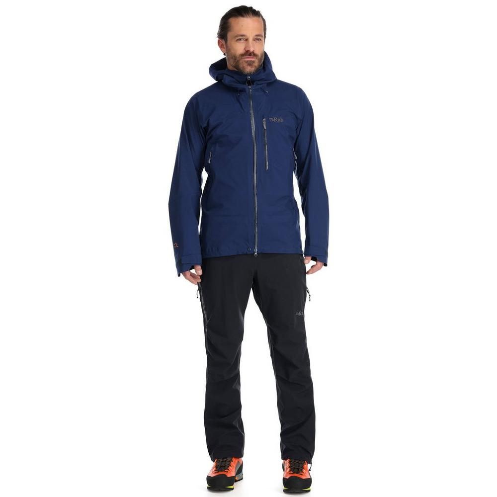 Rab Men's Firewall Waterproof Jacket - Navy