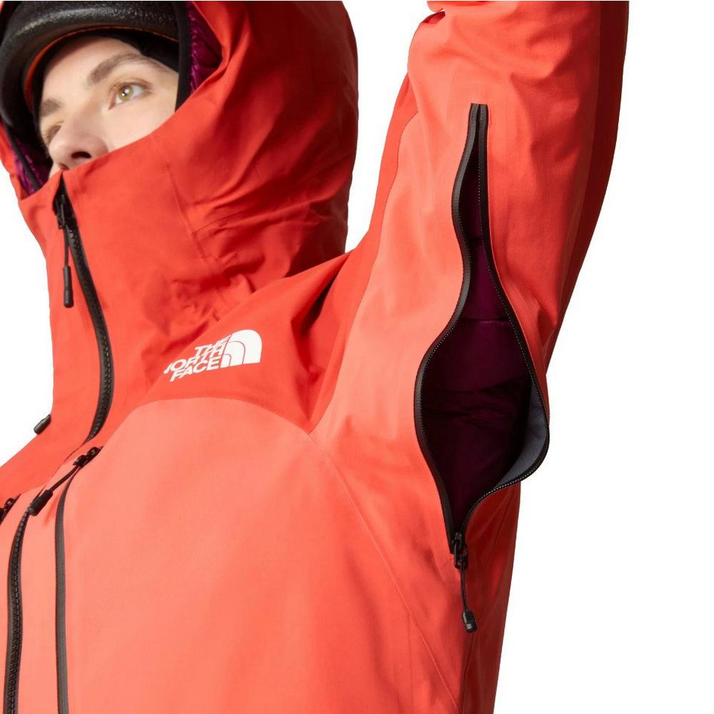 North face gore hot sale tex orange