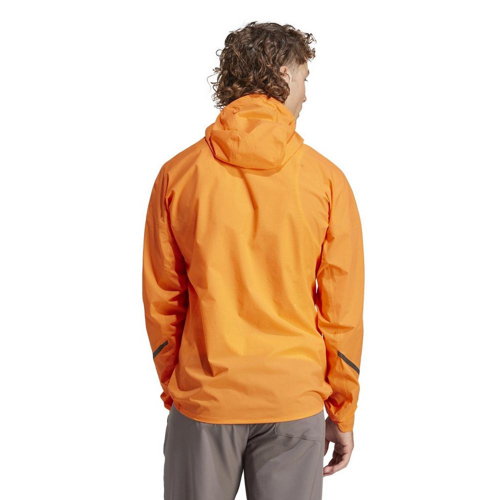 Adidas Terrex Men's Xperior Light Rain Jacket - Orange