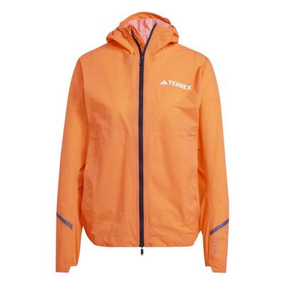 Adidas Terrex Women's Xperior Light Rain Jacket - Orange