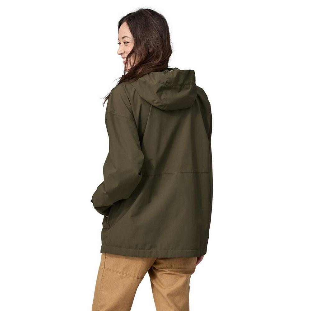 Patagonia Women's Outdoor Everyday Rain Jacket - Basin Green