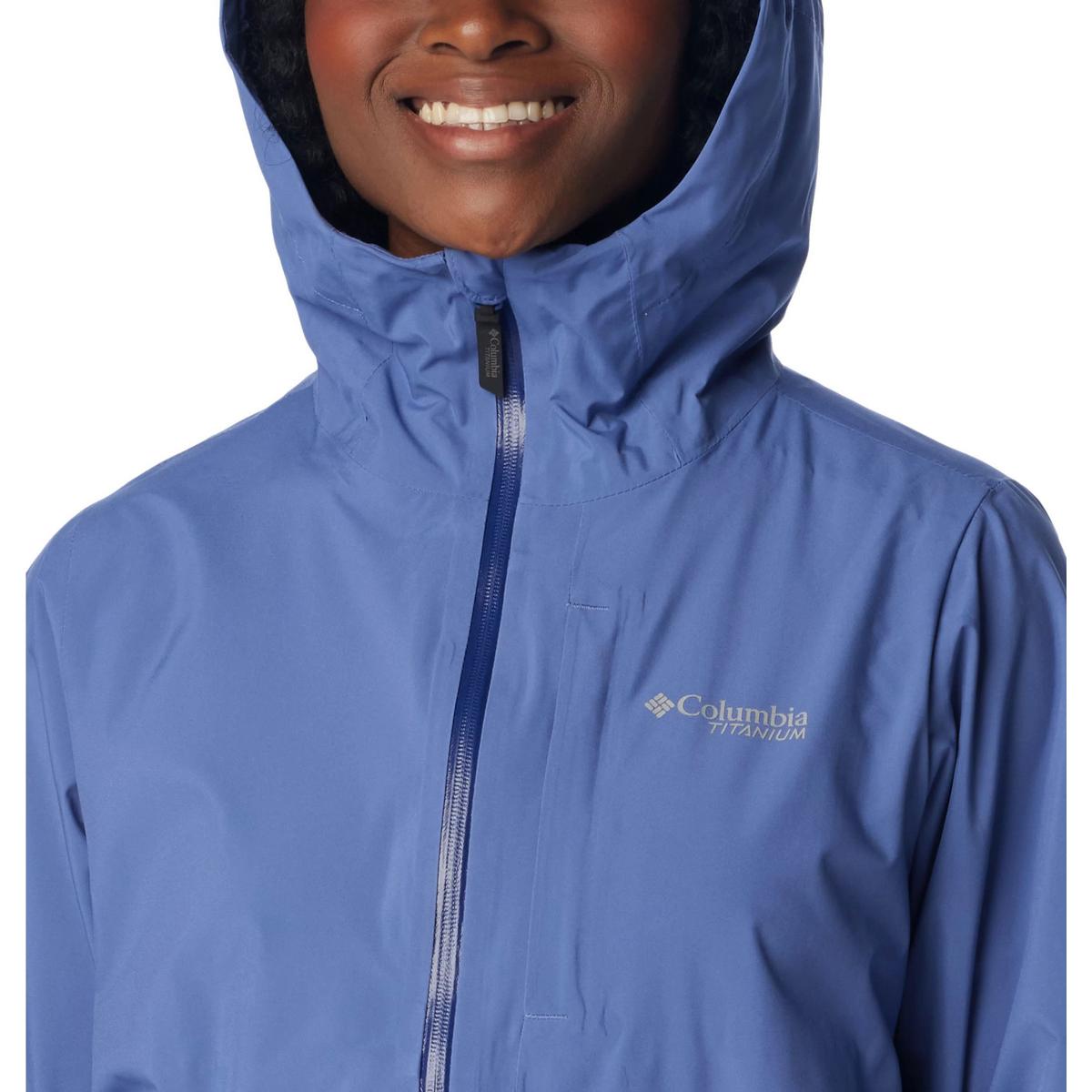 Columbia Women's Ampli-Dry II Waterproof Jacket - Purple