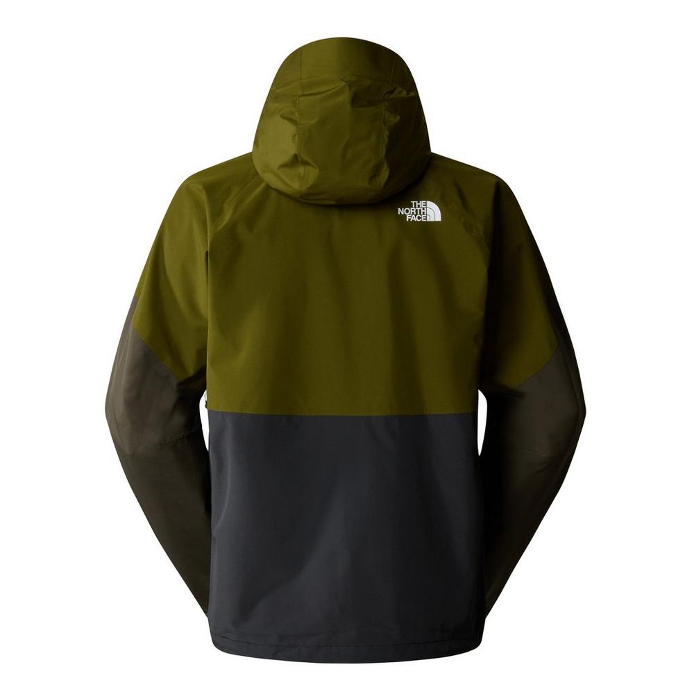 The North Face Men's Lightning Zip In Jacket - Green / Grey