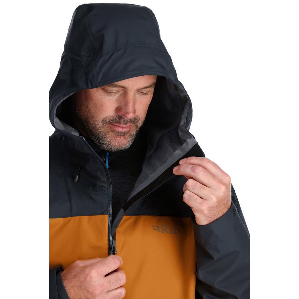 Rab Men's Arc Eco Jacket - Blue / Orange