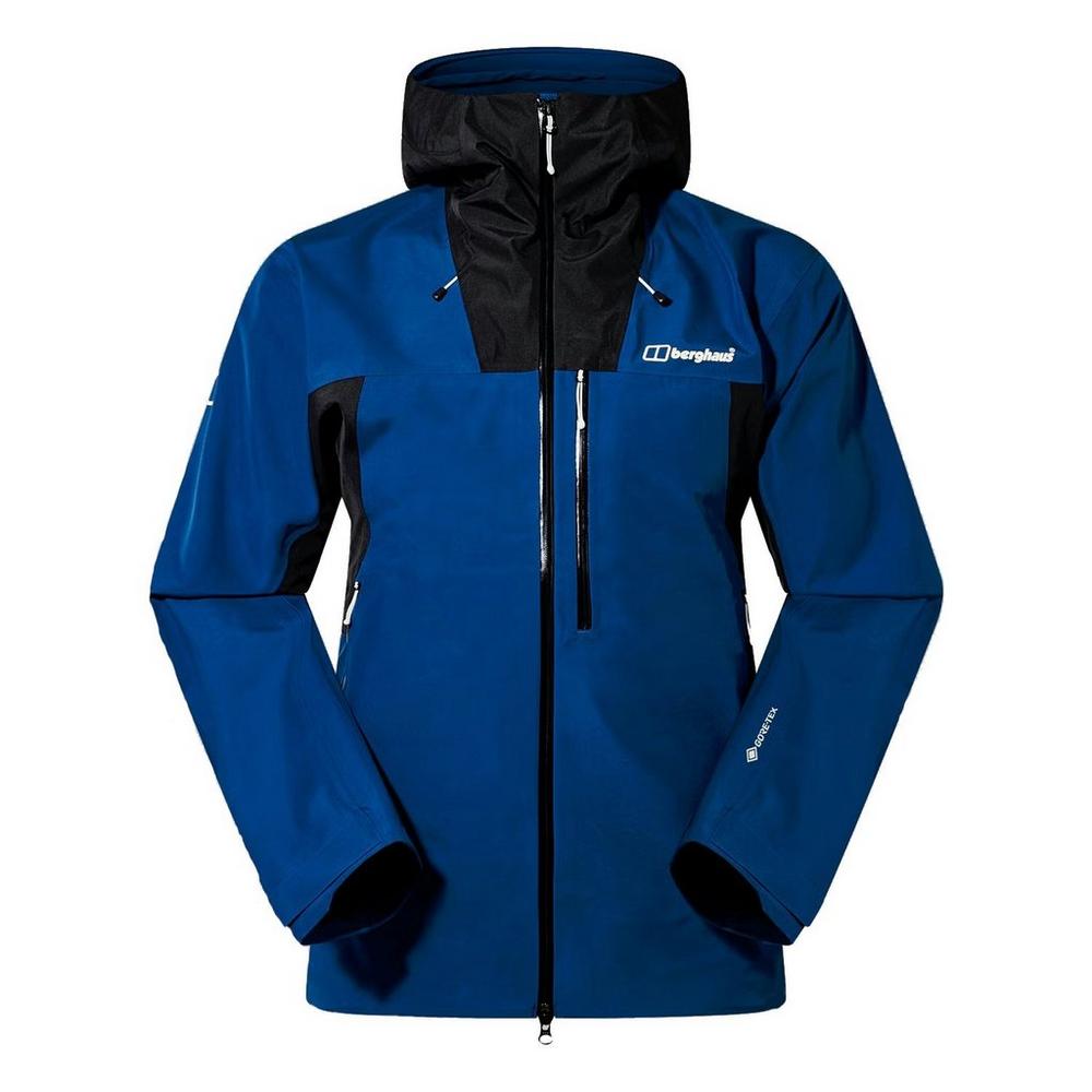 Berghaus Men s Ridge Seeker GORE TEX Jacket Blue Black Tiso