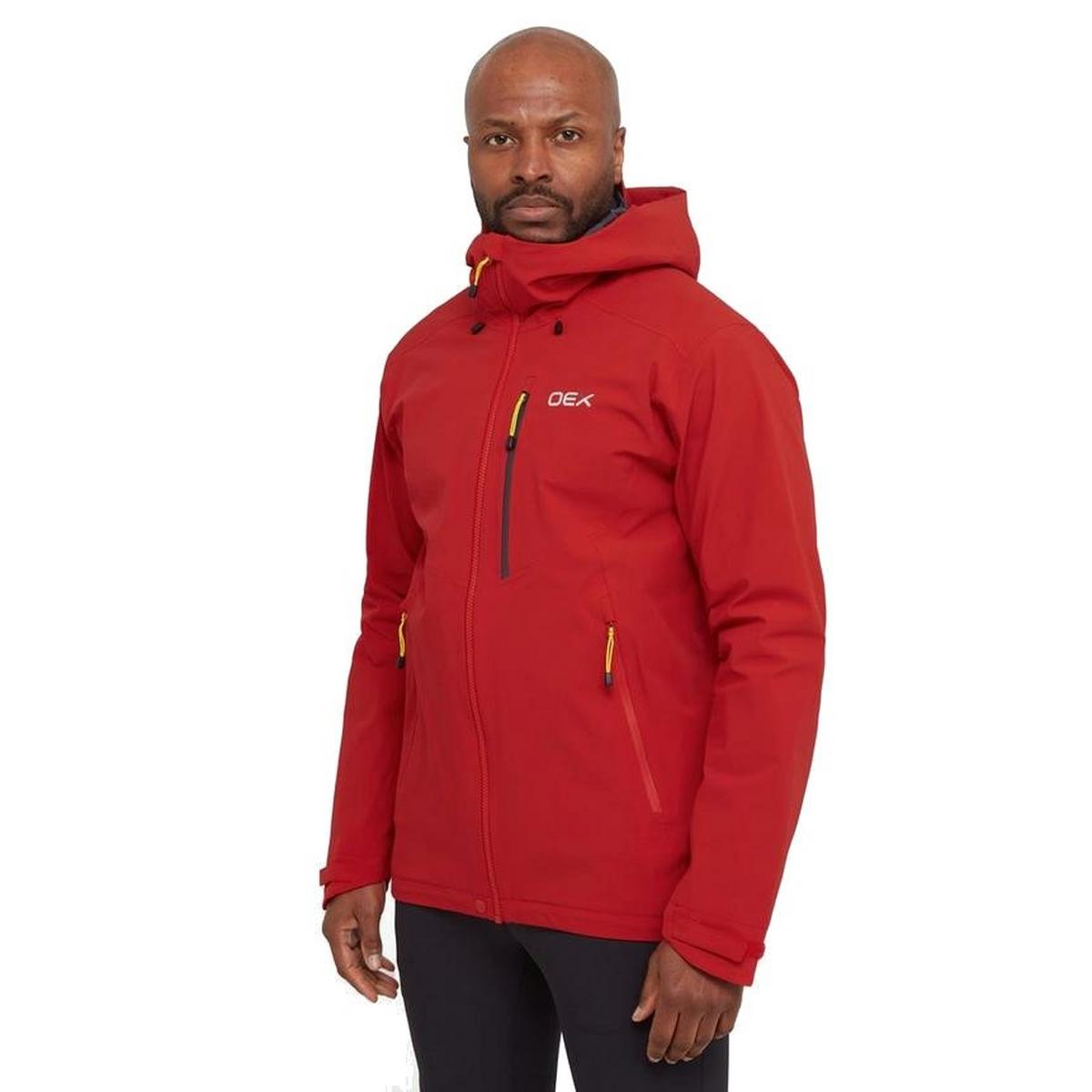 Oex Men's Aonach II Waterproof Jacket - Red