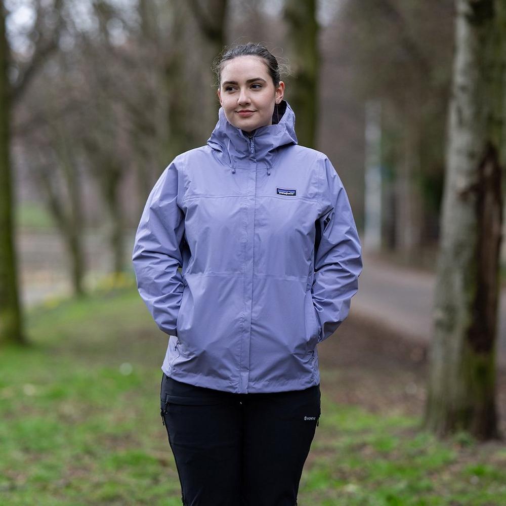 Patagonia Women's Torrentshell 3L Rain Jacket - Purple | Tiso
